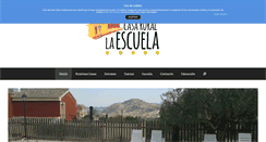 Desktop Screenshot of casaruralescuela.com